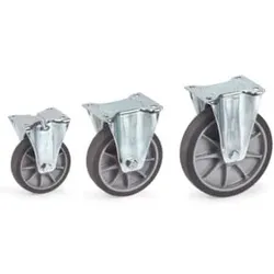 Fechtel Transportgeräte GmbH Bockrolle 125x32mm – mit Anschraubplatte