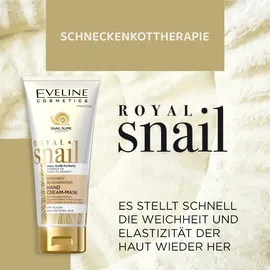 Eveline Cosmetics Royal Snail Regenerierende Handcreme-Maske