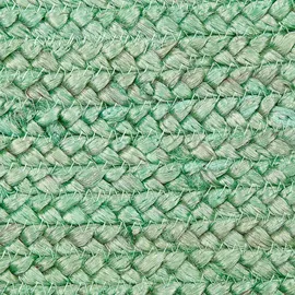 Beliani Pouf Dhadar Stoff 45 x 30 x 45 cm Grün