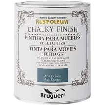Bruguer Chalky Finish Blau 0,75 l