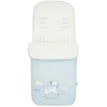 KIKKABOO Polar Friends Reißverschluss warmes Fleecefutter hellblau