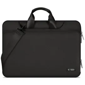 techprotect Tech-Protect Pocket Laptoptasche 13–14 Zoll mit Schultergurt und 360° Schutz – Schwarz