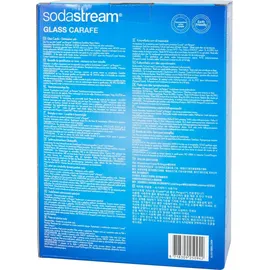 Sodastream Glaskaraffe Duo Pack 2 x 0,6 l