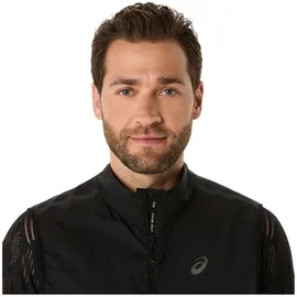 Asics Metarun Packable Laufweste Herren Weste, schwarz