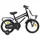 vidaXL Kinderfahrrad 14 Zoll schwarz