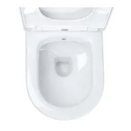 Aloni Taharet Hänge Dusch WC mit WC-Sitz Weiß