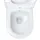 Aloni Taharet Hänge Dusch WC mit WC-Sitz Weiß