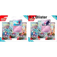 Pokémon - Stellar Crown SV07 - 3 Booster Pack Blister (1x) - EN - NEU OVP SEALED