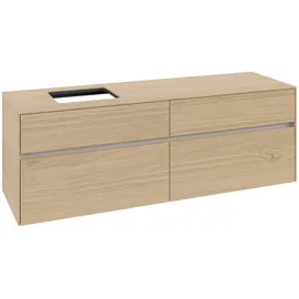 Villeroy & Boch Waschtischunterschrank 4 Auszüge 160 x 54,8 x 50 cm Nordic Oak