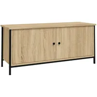 VidaXL TV-Schrank mit Türen Sonoma-Eiche 102x35x45 cm Holzwerkstoff