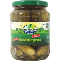 Marschland Gewürzgurken bio