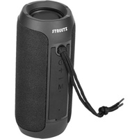 Streetz S250 (4 h, Akkubetrieb), Bluetooth Lautsprecher, Schwarz