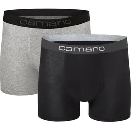 CAMANO Boxershorts schwarz/grau/mehrfarbig XL 6er Pack