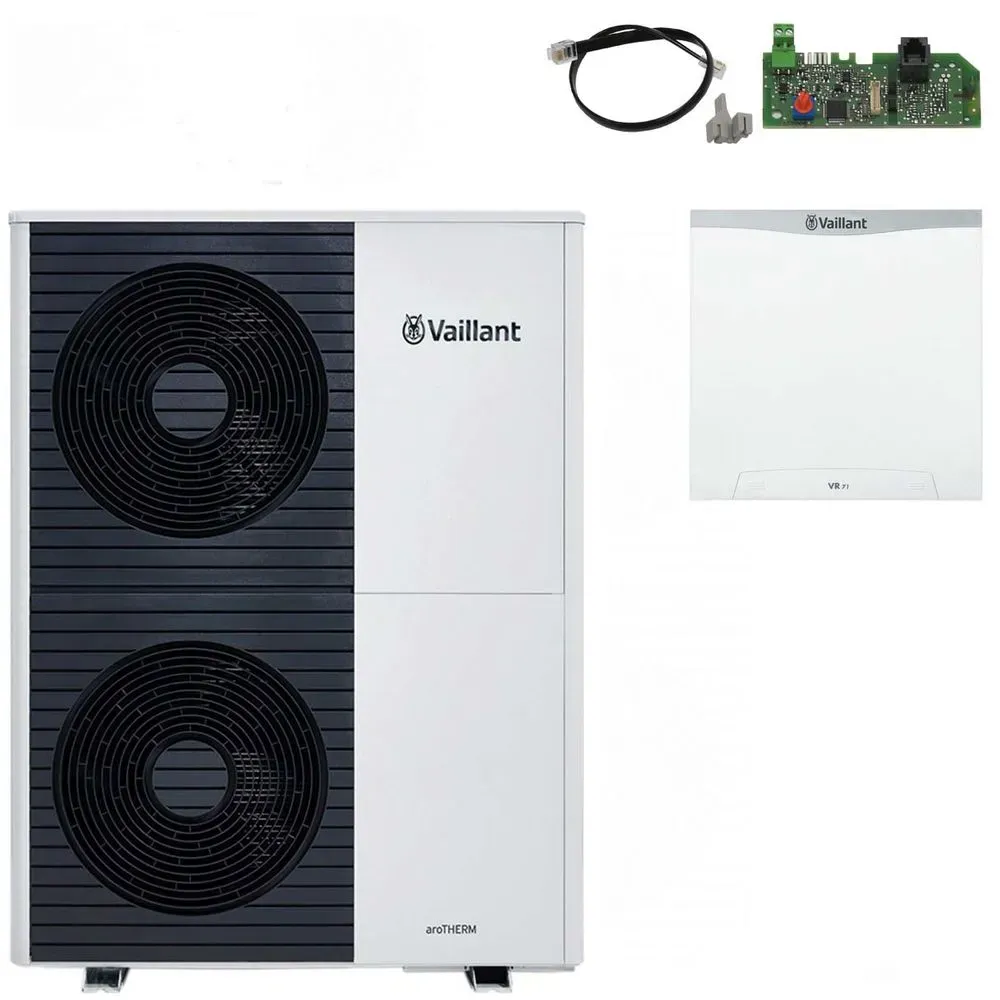 Vaillant Wärmepumpenpaket 4.054 aroTHERM plus VWL 125/6 A S2 für Hybridsystem