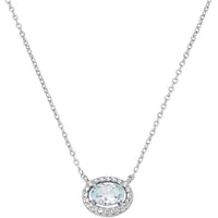 GIORGIO MARTELLO MILANO Collier Ziersteine, Zirkonia weiß, Silber 925
