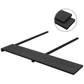 vidaXL WPC Terrassendielen 25 m2 4 m anthrazit