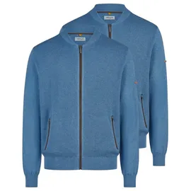 Redmond Strickjacke Basic Blau 3XL