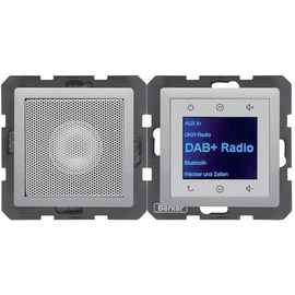 Berker Radio mit Lautspr. DAB+ Q.x alu