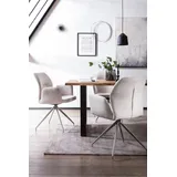 SalesFever Essgruppe »Stilvolle Sitzgruppe« Set, 5 tlg. Tischplatte behandelt mit OSMO Hartwachs-Öl in seidenmattem Finish