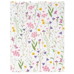 Notizbuch Meadow Miracles white, A5, blanko