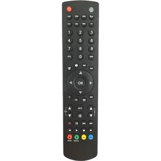 BELIFE® Ersatz Telefunken TV Fernbedienung L24H180M3D | L24H275I3 | L28H272I3 | L28H272I3D