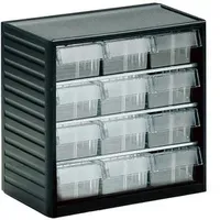 TRESTON Kleinteilemagazin Premium, Höhe 290 mm, 12 Schubladen