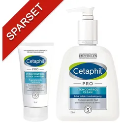 Cetaphil Pro Itchcontrol Clean Handreinigung + Repair Sensitive