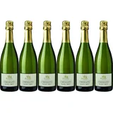 6x Baden Sekt b.A. Crémant brut, 2022 - Winzergenossenschaft Britzingen/Markgrä...