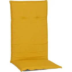 Sesselauflage Genf 2 Senfgelb ca. 120x48x5cm