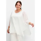 sheego Tunika in offwhite | Gr.: 48