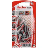 Fischer DuoPower 6 x 30 S Dübel mit Schrauben 12 Stück