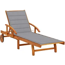 vidaXL Sonnenliege 67 x 85 x 67 cm Grau
