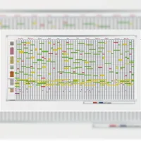 Legamaster PROFESSIONAL Jahresplaner, blanko 200,0 x 100,0 cm