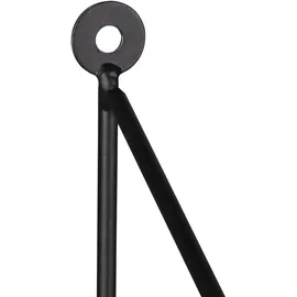 Mirrors and More Wandregal Clara 62 x 14,5 x 60 cm Braun/Schwarz