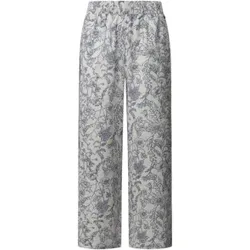 Pepe Jeans für Damen. PL211818 Gerade Hose aus fließendem Stoff Duana weiß (XS), Lässig, Leinen