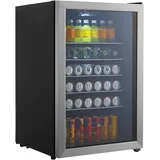 Hanseatic Getränkekühlschrank HBC115ECBH, 84,5 cm hoch, 54 cm breit schwarz