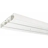 LIEDECO Gardinenstange LIEDECO Gr. 4, weiß, L:210cm, Kunststoff, Gardinenstangen