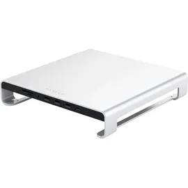 Satechi Aluminum Monitor Stand Hub für iMac silber