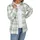 denimfy Damen kariert Baumwolle warm dickes Material Hemdjacke Overshirt DFIsabella Regular Fit Regular Fit Knopfleiste M