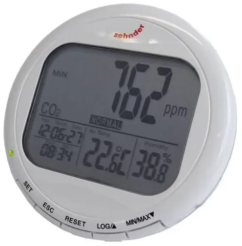 Zehnder CO2 Datenlogger