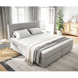 DeLife Dream-Well 180 x 200 cm H2/H3 silbergrau