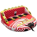 Vevor Towable Tube für Boote 4 Personen PVC Rot