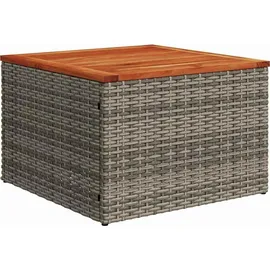 vidaXL Garten-Lounge-Set 10-tlg. grau