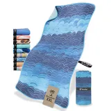 NirvanaShape Strandtuch XXL - Strandhandtuch mit über 32 Strand-Muster - schnelltrocknende Mikrofaser Badetuch, Microfaser Handtuch, Badehandtuch - 200 x 90 cm