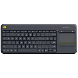 Logitech K400 Plus Wireless Touch Keyboard DE schwarz