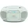 Medion E66476 Stereo Sound System (Boombox, CD-Player, MP3, Kassette, tragbarer Kassettenspieler für Kinder, UKW Radio, AUX, Kopfhörer, Netz & Batterie) grün