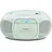 Medion E66476 Stereo Sound System (Boombox, CD-Player, MP3, Kassette, tragbarer Kassettenspieler für Kinder, UKW Radio, AUX, Kopfhörer, Netz & Batterie) grün