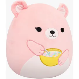 Squishmallows Hominy Bär 30 cm Rosa/Mehrfarbig