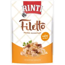 Rinti Filetto Huhn & Hühnerherz 2 x 24 x 100 g