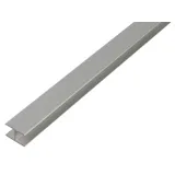 ALWA Vertriebsmarke der Gust. Alberts GmbH & Co.KG Alberts® H-Profil, selbstklemmend, 5,9x20x1,5 mm, Alu silber eloxiert-2 m,